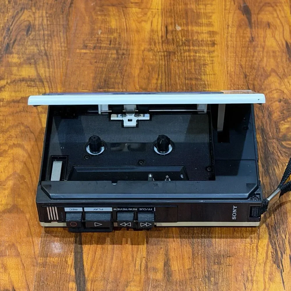 Sony TCM-2 Cassette-Corder Cassette Recorder Walkman Tape Deck - Parts Or Repair